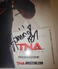 Signed Autographed Tna Wrestling Homicide Promo Photo Impact Wwe Roh Nwa Wwf Lax