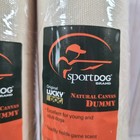 Sportdog Canvas Training Dummy Natural Canvas Hunting gun Dog Lot Of 2 New