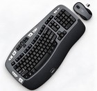 Logitech Gray Mk550 Comfort Wave K350 Wireless Ergonomic Keyboard M510  Usb