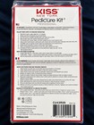 Kiss Pedicure Kit Professional Manual Set W  Clipper  Brush  Foot Stone  Buffer