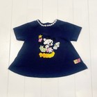 Vintage Mickey   Co Minnie Mouse Embroidered Tunic  Size 4t