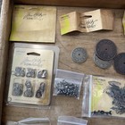 Large Lot Tim Holtz Idea-ology Embellishments 2008- On Retired Discontinued Nip