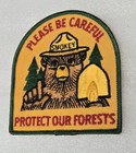 Unused Vintage Smokey The Bear Please Be Careful Protect Our Forests Patch
