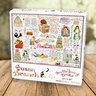 1000 Piece Books   Cats Susan Branch Jigsaw Puzzle