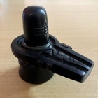 4 25 Inch Stone Shivling Handmade Hindu God Black Shiva Lingam Pooja  500 Grams