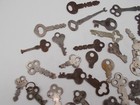Vintage Flat Key Lot Of 51