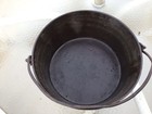 Antique 18th-19th Century Gate Mark Cast Iron Stew Pot Bean Pot