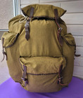 Vintage Soviet Bag Backpack Hunting Fishing Tourism Cotton Ussr Rucksack 1979