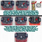 50pc 1 8th 2-56 Screw For 1 64 Scale Customs Restorations Hot Wheel   Other