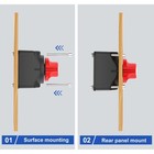 Battery Disconnect Switch Master 12v-48v Waterproof Battery Shut Off Switch     