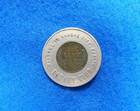 Rotary Club - Kansas City 1957d Lucky Penny Token Encased Lincoln Wheat Cent     