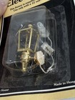 Dollhouse Miniature 12v Electric Brass Carriage Lamp  614