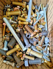 50 Lb Bulk Mixed Fastener Lot Grade 8 10 Nuts Bolts Washers Large New Old Stock