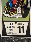 Pearl Jam Poster-las Vegas 7 11 1998 Ames Bros S n