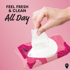 Summer s Eve Refreshing Feminine Wipes  32 Count  pack Of 4   Sheer Floral
