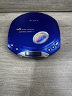 Sony D-e350 Blue Cd Walkman Espmax Portable Cd Player Tested Working