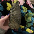 Vintage  Owl Coin Bank  bottom Needs Repair  