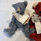 Vintage Lot Of 3 1995 Mohair Style Jointed  Teddy Bear By Jill Kenny 9    Tall 