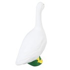 Dress Up Goose Large White Garden Statue Indoor Outdoor Yard Porch D  cor