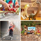 6 Piece Jumbo Dinosaur Toys For Kids Big Dinosaur Toys For Boys Realistic Giant