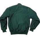 Vintage Felco Oakland Athletics Mlb Varsity Jacket Green Pinstripe Mens Medium