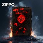 Zippo Lighter Joker Why So Serious Heavy Armor All Round Glow In Dark 2025 New