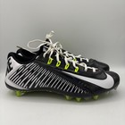 Nike Vapor Carbon Elite 2014 Td Football Cleats Mens Size 12 Black White New