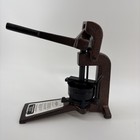 Badge-a-matic Badge-a-minit Button Maker Press 2-1 4  Heavy Cast Iron