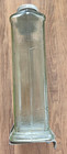 Antique Vintage Visible Mail Clear Glass   Aluminum Mailbox 1920 - 1930 s Usa