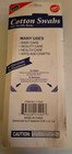 All Pure Double Tipped Q-tips 450 Count 100  Cotton Swabs Safe Flexible Stem New