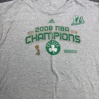 Boston Celtics 2008 Nba Champions Adidas Mens Xl Gray Graphic Tee