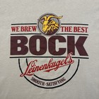 Vintage 80s 90s Leinenkugels Bock Beer Brewing Company Single Stitch Shirt - Xl