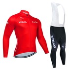 Men s Cycling Jersey Long Sleeve Set Bike Clothing Bicycle Wear 20d Bib Pants