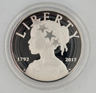 2017-p American Liberty 225th Anniversary 1 Oz Silver Proof Medal Ogp