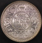 British India George V   1919   One Rupee   Gem   Lot Bb-1806
