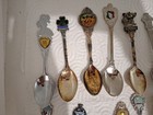 20 Souvenir Small Spoons  Vintage  