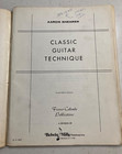 Classic Guitar Technique Instruction Book Volume 1 By Aaron Shearer 1969