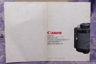 Vintage Genuine Canon F-1  old  12x8  Brochure C 1970 16 Pages