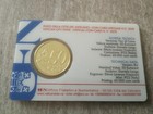 Official 2018 Vatican Coin Card Of Pope Francis