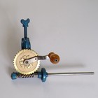 Antique And  Mattson Mora Sweden No  Ii Bobbin Winder Patent Brass Gear Textile 