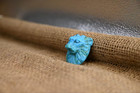 Authentic Ancient Egyptian Antiquities Goddess Sekhmet Amulet Turquoise Stone Bc