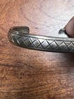 Great Vintage Native American Navajo Sterling Silver Cuff Bracelet Signed