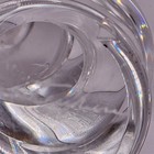 Signed 8 1 4  Steuben Crystal Braided Twist Candlestick Candleholder