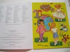 Children  round The World Paper Doll Book--6 Dolls W folk Costumes   Pets  2016