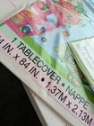 Shopkins Birthday Party Napkins Plates Tablecover Blowouts Tattoos 8 Person Lot