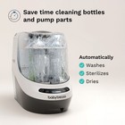 Baby Brezza Bottle Washer Pro Sterilizer   Dryer 4 Bottle 6 Mode White Excellent