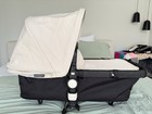 Bugaboo Cameleon 3 Hard-shell Carrycot Bassinet W  Canopy   Apron Beige black