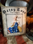 Primitive Folk Antique Vintage Colonial Americana Style Betsy Ross Flag Sign