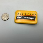 Michelob Golden Draft Beer Pinback Advertising Badge Button Pin Vintage