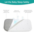 Bassinet Mattress Pad With Removable Cover Fits Baby Delight yadaqe 33 x20 